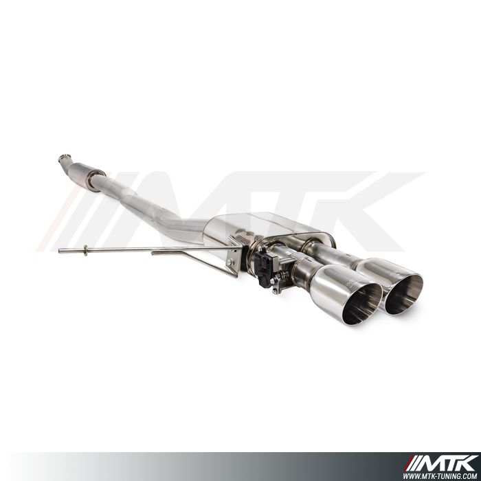 Catback avec silencieux intermédiaire et valve incluse Mini Cooper S F56 (Non UK/Euro models)